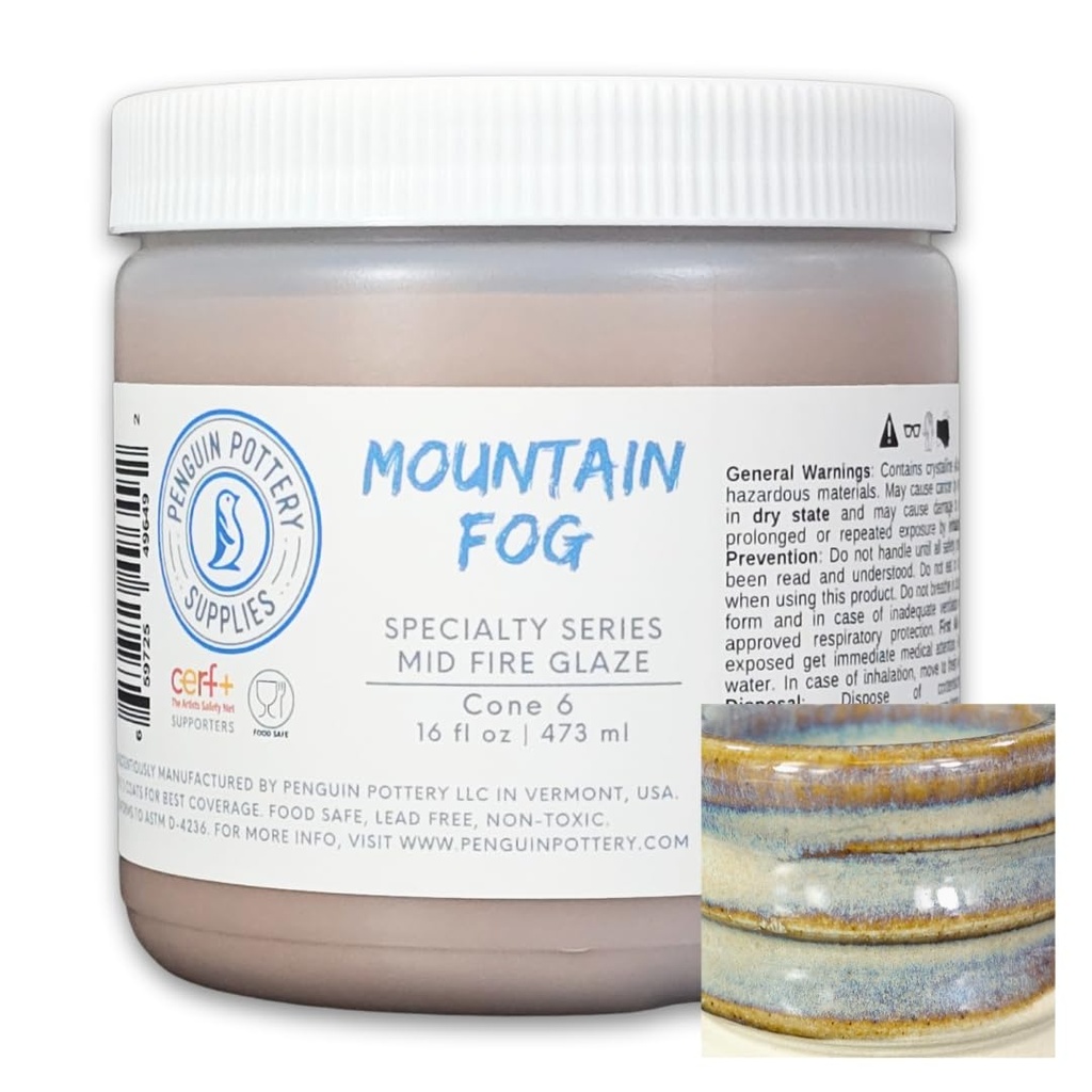 Penguin Pottery - Specialty Series - Mountain Fog (Pint | 16 fl.oz | 473 ml)
